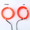 Flexibel neon LED-licht - 3m draad - werkt op batterijenHalloween & feest