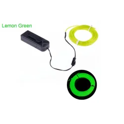 Flexibel neon LED-licht - 3m draad - werkt op batterijenHalloween & feest