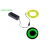 Flexibel neon LED-licht - 3m draad - werkt op batterijenHalloween & feest