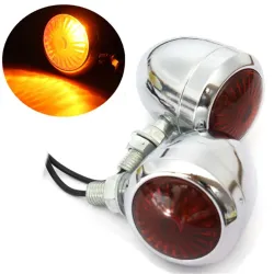 Indicatori di direzione per moto - indicatori - 12V - 2 pezzi