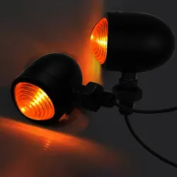 Indicatori di direzione per moto - indicatori - 12V - 2 pezzi