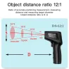 Digital infraröd termometer - laserpistol - LCD - IR - beröringsfri