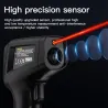Digital infraröd termometer - laserpistol - LCD - IR - beröringsfri
