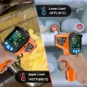 Cyfrowy termometr na podczerwień - pistolet laserowy - LCD - IR - bezkontaktowyTermometry