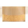 Carta kraft marrone - buste con chiusura zip - con finestra trasparente - 50 pezzi