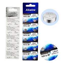 AG3 LR41 192 L736 392 SR736 V36A - knappcelle li-ion batterier - 10 stk.