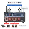 AIYIMA T9 PRO - Amplificatore audio Bluetooth APTX HD - 100W*2 - Stereo HiFi con VU meter