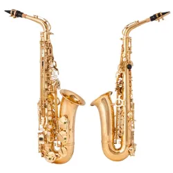 Profesjonell saksofon - key-Eb Alto - med etui / tilbehør