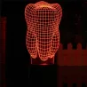 3D Tooth RGB LED lamp - USB - touch-lightStage & events lighting