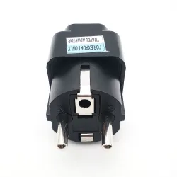 UK / US / AU til EU - strømplugg - omformer - adapter