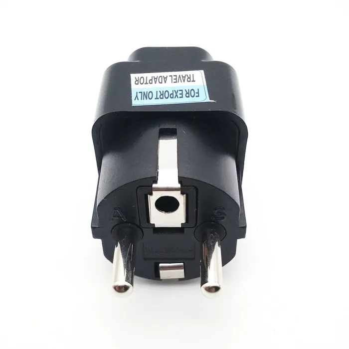 UK / US / AU til EU - strømplugg - omformer - adapter
