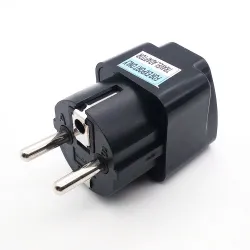 UK / US / AU til EU - strømstik - konverter - adapter