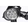 LED-lamp op zonne-energie - PIR-bewegingssensor - spotlight met dubbele kop - waterdichte wandlampSolar verlichting