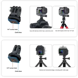 Boîtier étanche avec filtres pour GoPro Hero 9 - 10 - 11 - 12 - Boîtier de protection