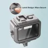 Boitier aluminium pour GoPro 9 - 10 -11 - étanche - sous l'eau 40M - protection