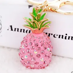 Kryształowy ananas - breloczek do kluczyBreloczki Do Kluczy