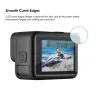 Protective silicone case for GoPro Hero 9 - 10 - 11 - 12 - black tempered glass screen protectorProtection