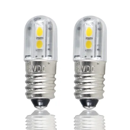 E10 / BA9S - żarówka LED - oświetlenie wnętrza - 4 sztukiE10