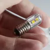 E10 / BA9S - żarówka LED - oświetlenie wnętrza - 4 sztukiE10