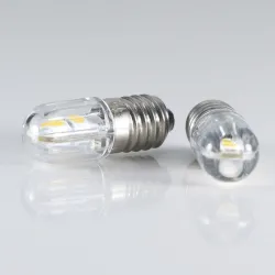 E10 / BA9S - LED pære - indvendig lys - 4 stk