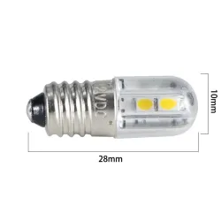 E10 / BA9S - żarówka LED - oświetlenie wnętrza - 4 sztukiE10