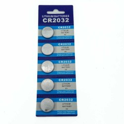 CR2032 BR2032 DL2032 ECR2032 CR 2032 3V lithium knap batteri 5 stk.