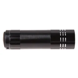 Mini UV lommelykt - vanntett - 9 LED