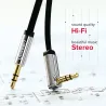 Ugreen AUX audio cable - jack 3.5mm - 0.5m - 1m - 1.5m - 2m - 3m - 5mCables