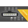 12V - 18W - Projecteur de travail LED pour moto - bateau - voiture 4x4 - SUV - ATV - spot / projecteur - 2 pièces