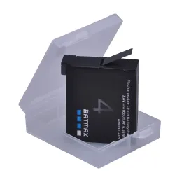 Batterie 1680mAh AHDBT- 401 - pour caméra d'action GoPro Hero 4 - 4 pièces