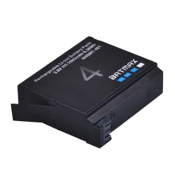 1680mAh AHDBT-401 batteri - for GoPro Hero 4 Action-Camera - 4 deler