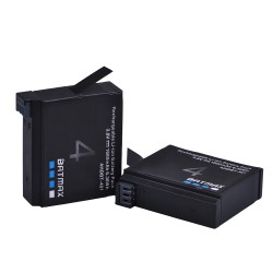 1680mAh AHDBT-401 batterij - voor GoPro Hero 4 Action-Camera - 4 stuksBatterijen & Opladers