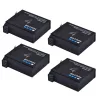 1680mAh AHDBT-401 batteri - for GoPro Hero 4 Action-Camera - 4 deler