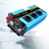 DC 12V a AC 220V 230V - 12000W - inverter solare sinusoidale - display LCD della tensione - telecomando wireless