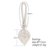 1Pc Gordijn Tieback Bohemian Gevlochten Macrame Gordijn Tieback Met Houten Kraal Touw Eenvoudige Kwastje Leaf Thuis Woonkamer De