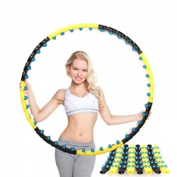 Dwurzędowy magnetyczny hula-hoop - masaż fitness - sprzęt cardioSprzęt