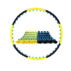Magnetische hoelahoep met dubbele rij - fitnessmassage - cardioapparatuurEquipment