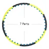 Dubbelrad magnetisk hula hoop - fitnessmassage - konditionsutrustning