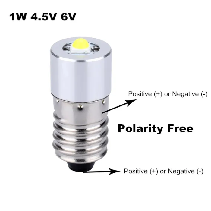 E10 - LED-zaklamplampE10
