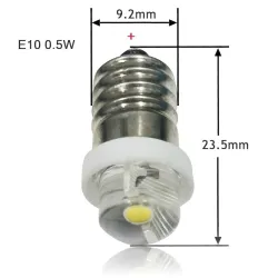 E10 - LED-zaklamplampE10