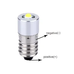 E10 - Lâmpada de lanterna LED