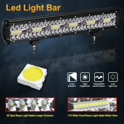 LEDBarra de luces / luz de trabajo - barra de LED - faro