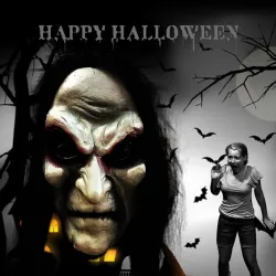Zombie 3D - masque d'Halloween intégral