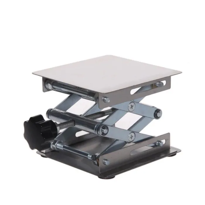 100x100mm - routeur en aluminium - table élévatrice - laboratoire de gravure sur bois - support de levage - plate-forme