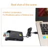 UTHAI - Smartkortleser - for bankkort / SIM / IC / ID / EMV / SD / TF / MMC / USB - ISO / Windows / Linux / OS
