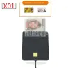 UTHAI - Smartkortleser - for bankkort / SIM / IC / ID / EMV / SD / TF / MMC / USB - ISO / Windows / Linux / OS