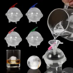 Moule à glaçons en plastique - boule ronde - 5cm
