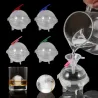 Isbitform i plast - rund ball - 5cm