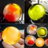 Isbitform i plast - rund ball - 5cm