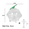 Moule à glaçons en plastique - boule ronde - 5cm